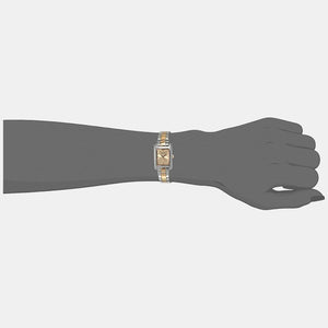 Classics Women Quartz Rose Gold Dial Analog Stainless Steel Watch TWTL10604