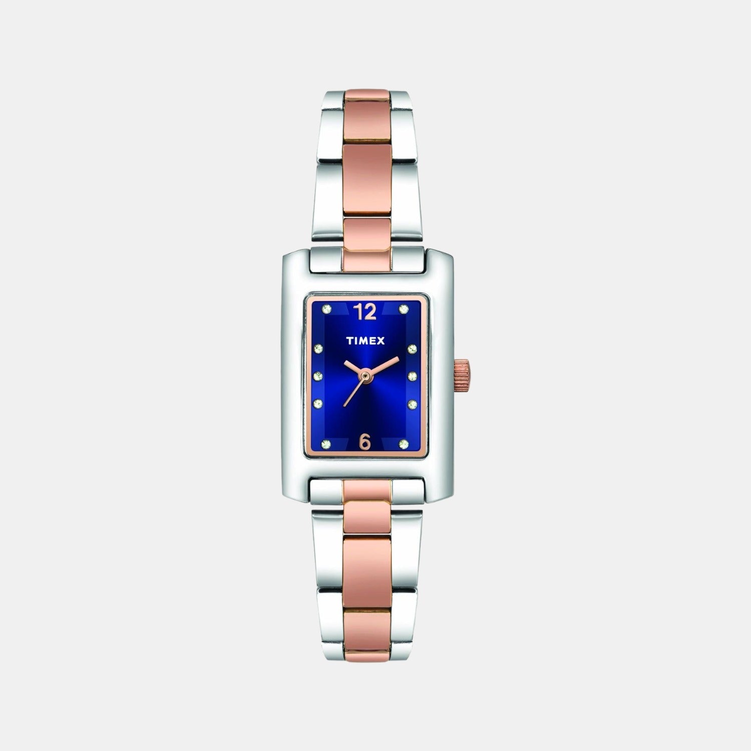 Classics Women Quartz Blue Dial Analog Stainless Steel Watch TWTL10605