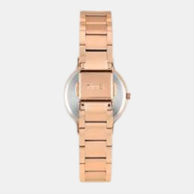 Classics Women Quartz Blue Dial Analog Stainless Steel Watch TWTL12310