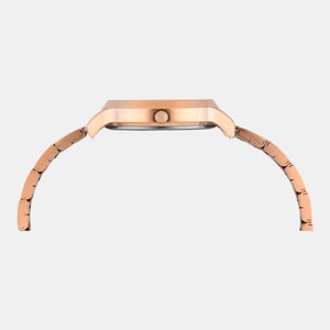 Classics Women Quartz Rose Gold Dial Analog Stainless Steel Watch TWTL12311