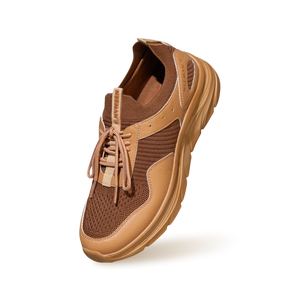 High Wave Sneakers : Tan