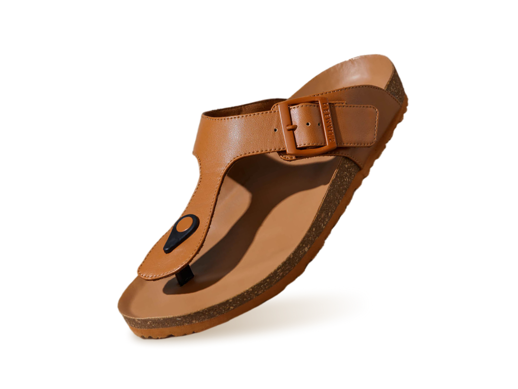 Cork Thong Sandals : Tan