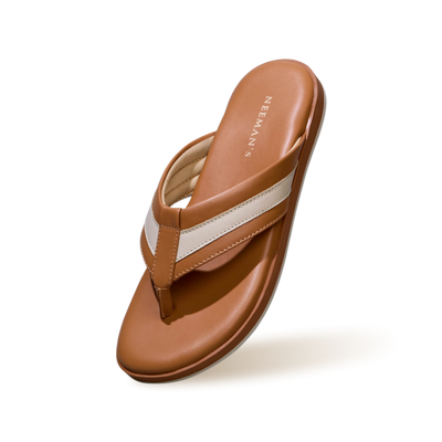 Indo-Western Flips : Tan-Ivory