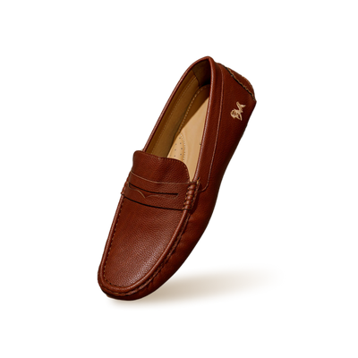 Dress Loafers : Tan