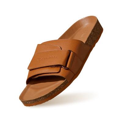 Cork Slides : Tan