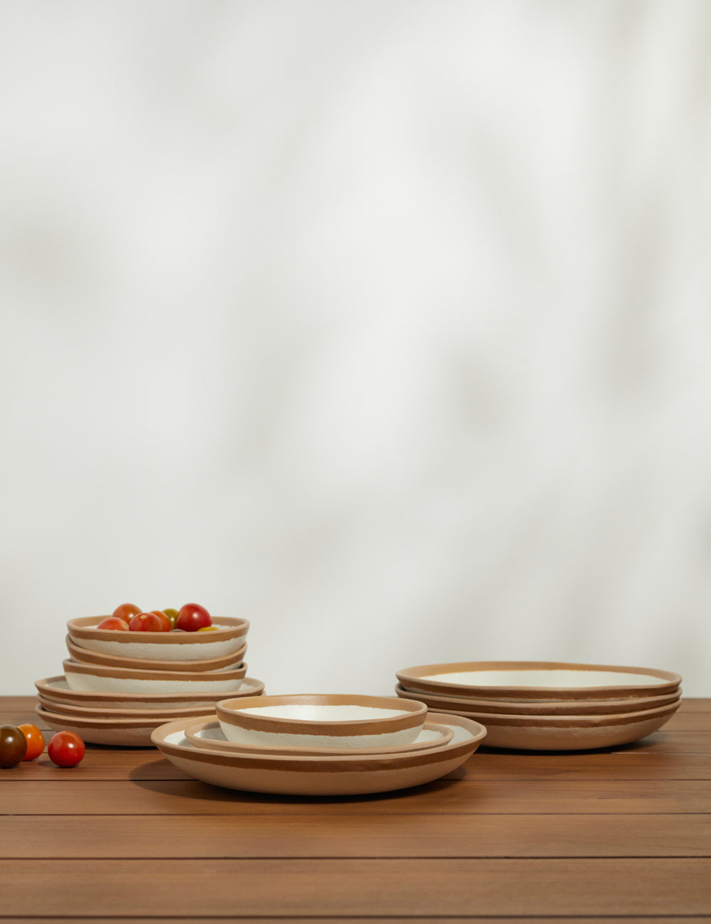 Tara Melamine Dinnerware (12-Piece Set)
