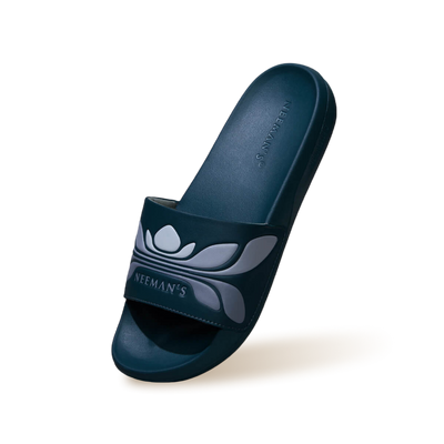 Breather Slides (Men Exclusive) : Teal-Grey