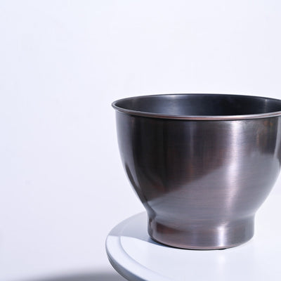 Gunmetal Goblet Planter