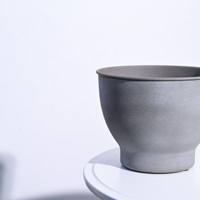 Gunmetal Goblet Planter