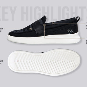 The Breezy Loafers : Black