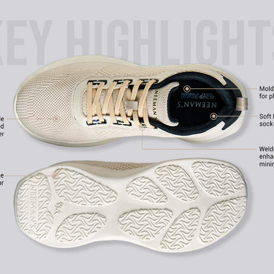The CloudKnit Sneakers : Ivory