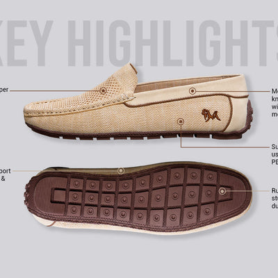 The Weave Loafers : Beige