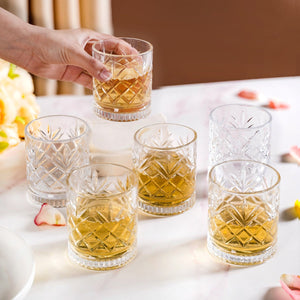 Luxe Whiskey Glass Set Of 6 250ml