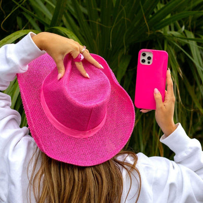 Think Pink | Solid Neon Pink Case