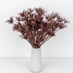 Bronze Rose Gold Thistle Flower