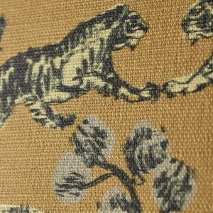 Tiger Grasscloth Wallpaper by Sarah Sherman Samuel