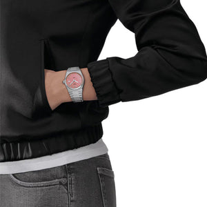 Tissot T-Classic PRX Pink Dial Unisex 35mm T1372101133100
