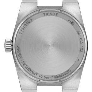 Tissot T-Classic PRX White Mother-Of-Pearl Dial Women 25mm T1370102111100