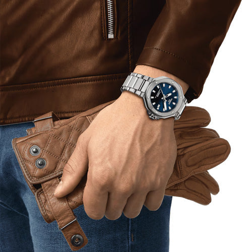 Tissot T-Race Blue Dial Men 41mm T1418071104100