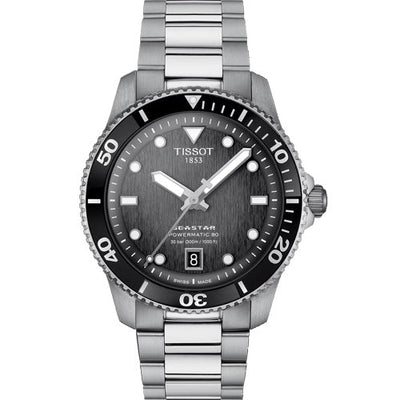 Tissot T-Sport Graded Grey & Black Dial Men 40mm