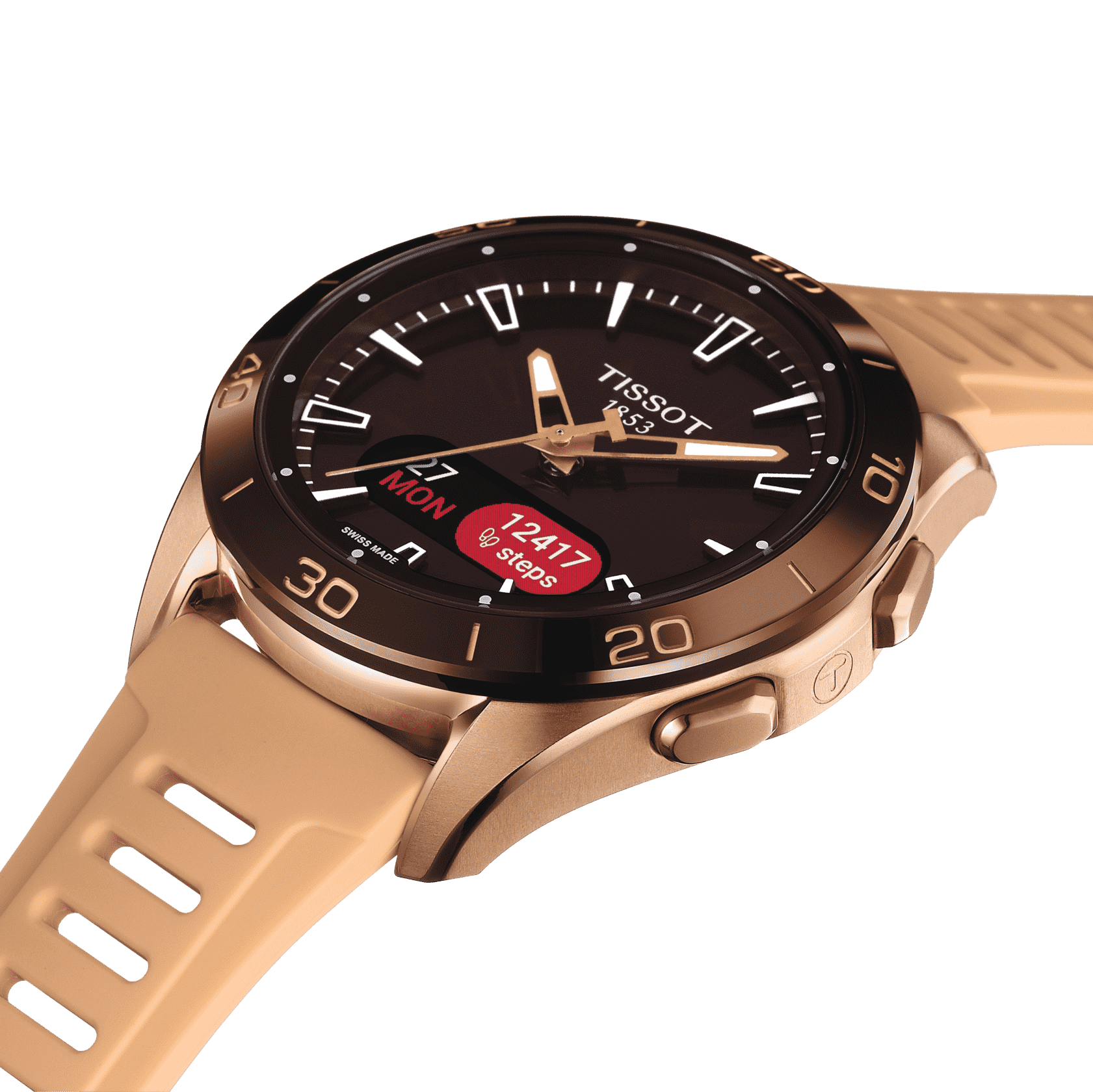 Tissot T-Touch Connect Sport Black Dial Men's Watch 43.75mm