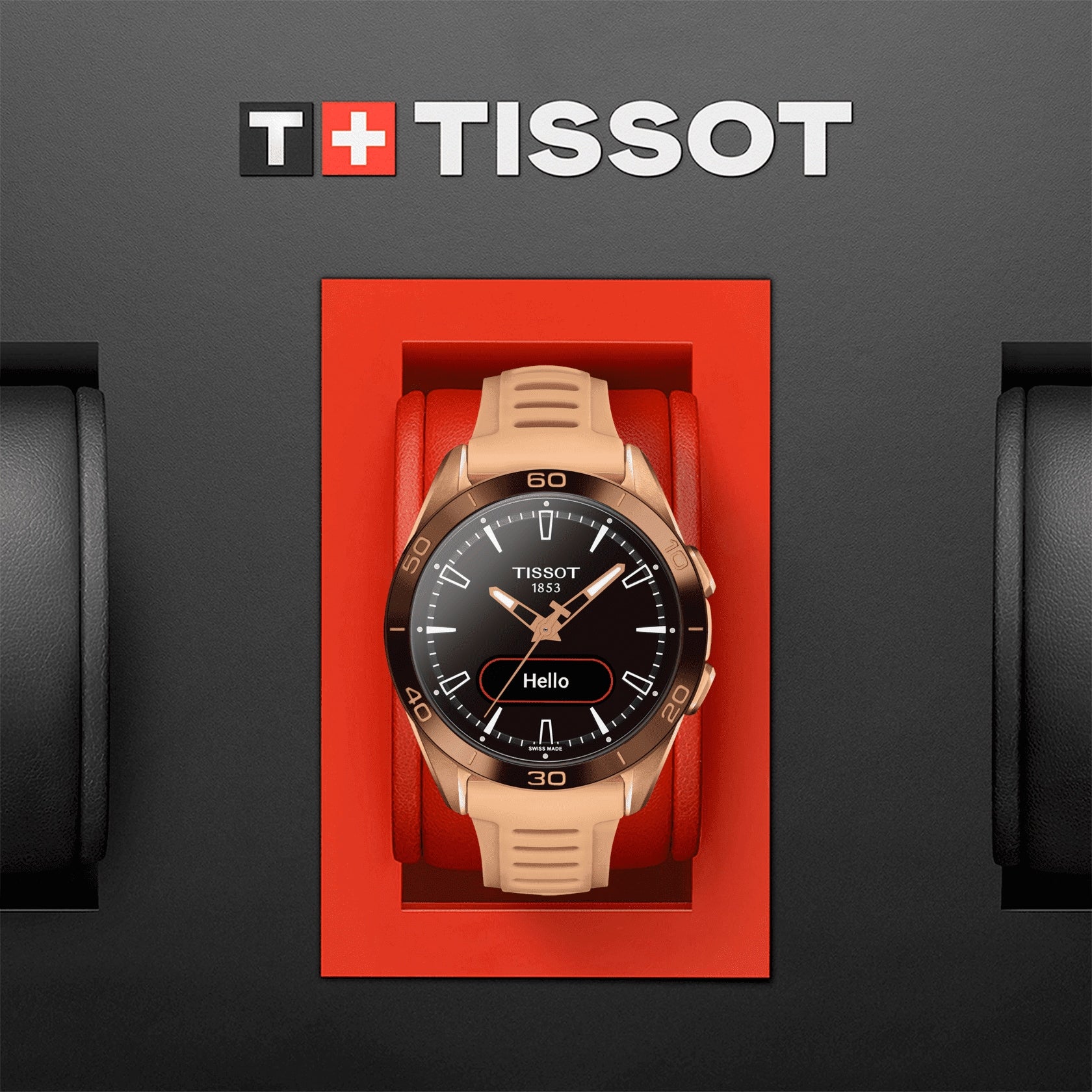 Tissot T-Touch Connect Sport Black Dial Men's Watch 43.75mm
