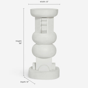 Toivo Pedestal by Sarah Sherman Samuel
