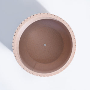 Oblique Elegance Wooden Pot