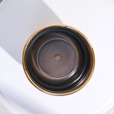 Aurelius Round Ceramic Pot