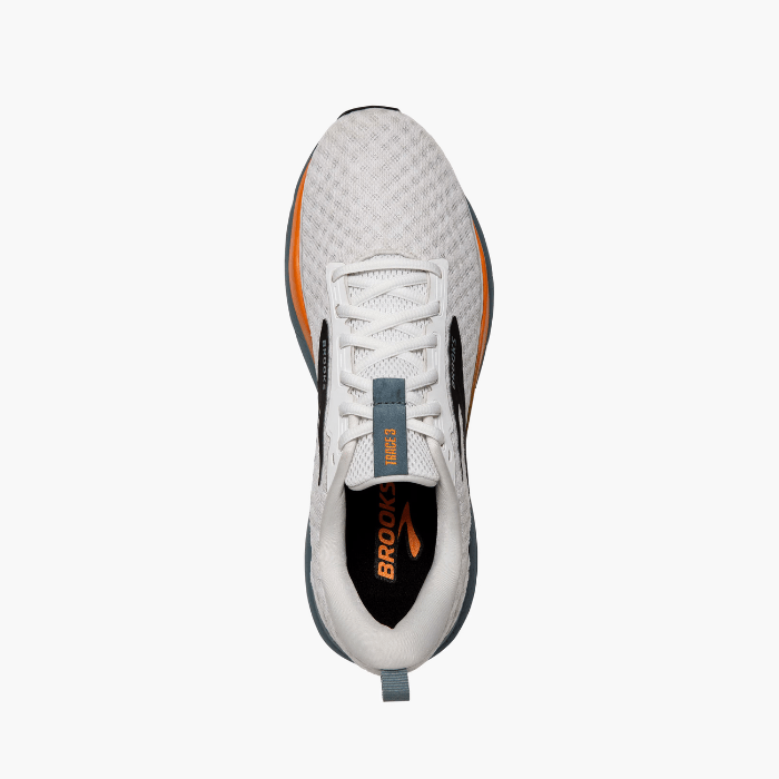Brooks Running Trace 3 White/Orange/Goblin Blue