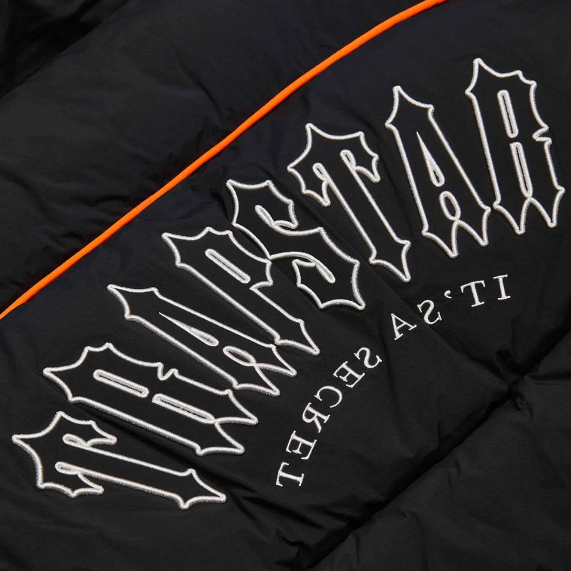 Trapstar Irongate Arch Piping Black Puffer Jacket