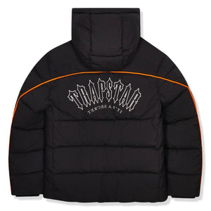 Trapstar Irongate Arch Piping Black Puffer Jacket