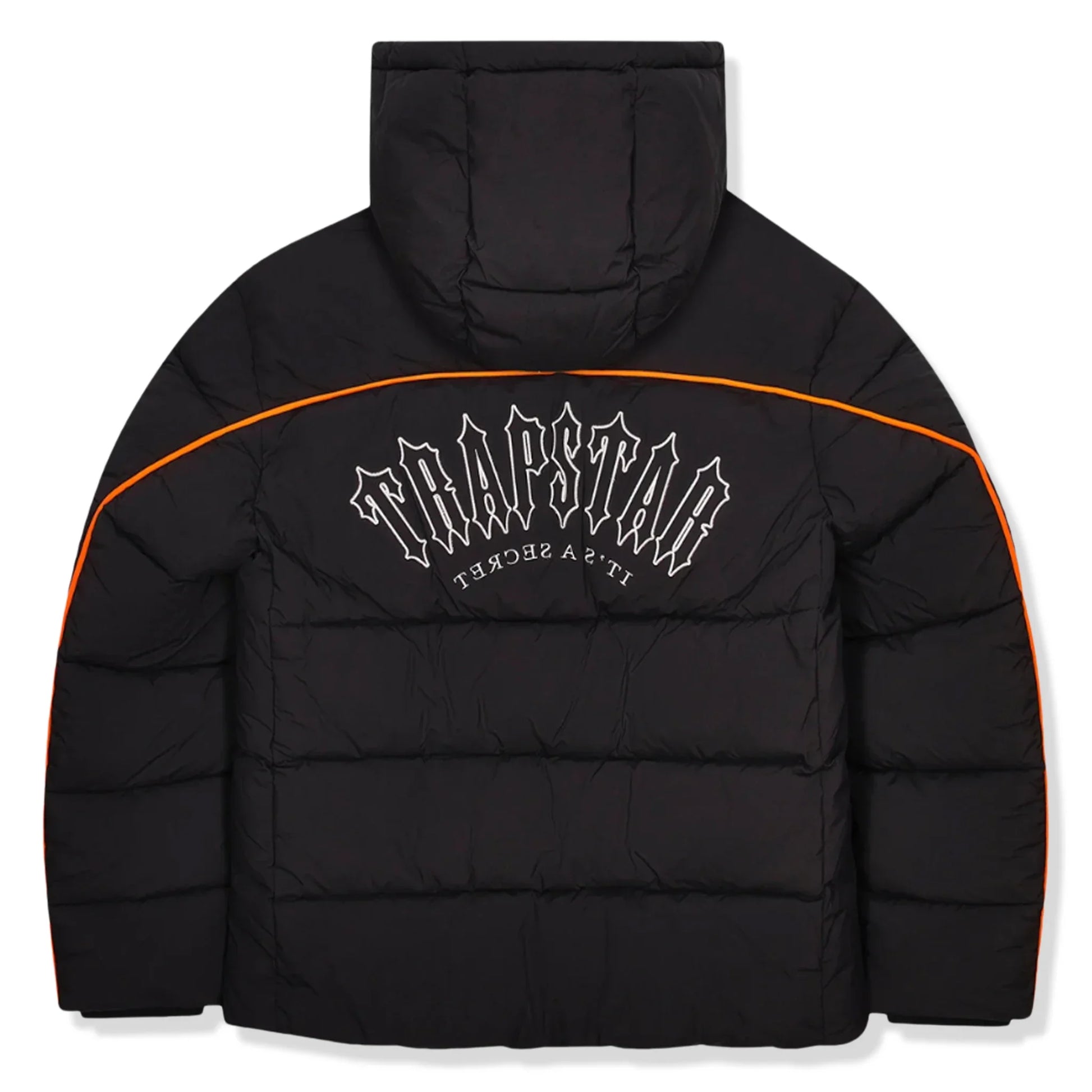 Trapstar Irongate Arch Piping Black Puffer Jacket