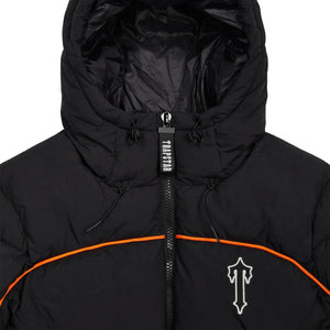 Trapstar Irongate Arch Piping Black Puffer Jacket