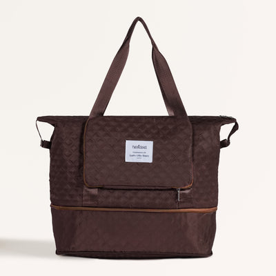 Montara Extendable Foldable Bag Dark Brown
