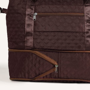Montara Extendable Foldable Bag Dark Brown