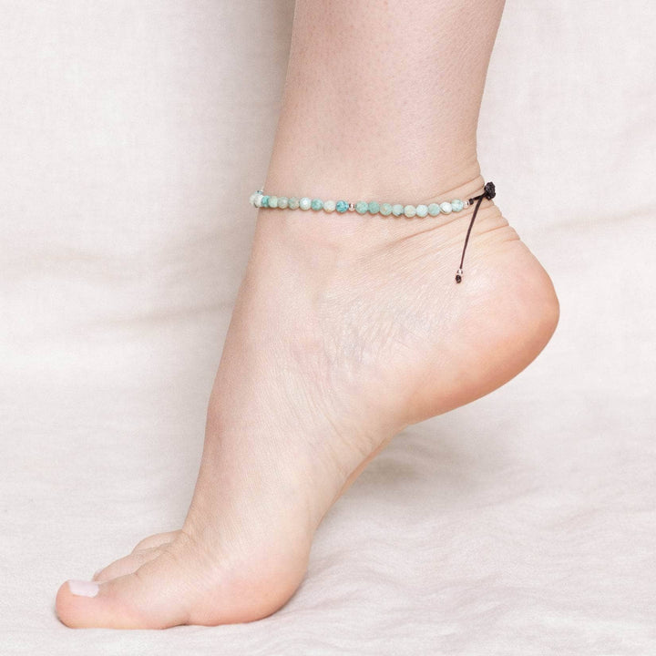 Genuine Peruvian Turquoise Energy Anklet