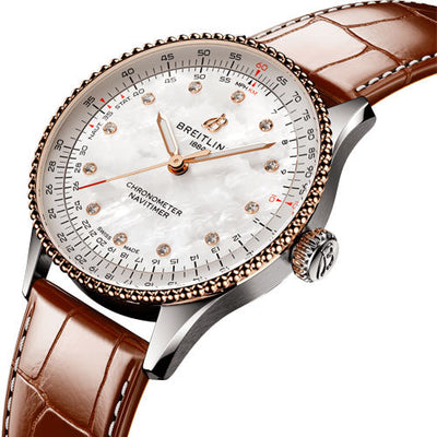 Breitling Navitimer Automatic Off white Dial Men 36mm