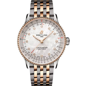 Breitling Navitimer Automatic White Dial Men 36mm