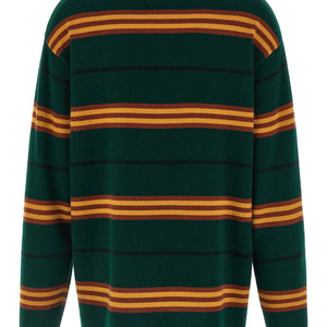 Guest In Residence Striped Rugby Polo Shirt
