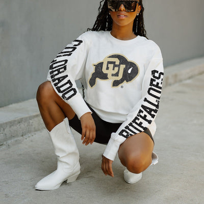 COLORADO BUFFALOES GAME PLAN OVERSIZED LONG SLEEVE TEE