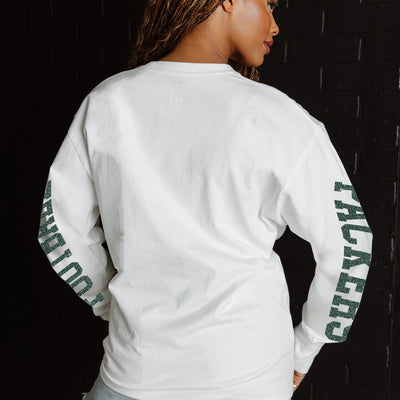 GREEN BAY PACKERS GAME PLAN OVERSIZED MIDWEIGHT LONG SLEEVE TEE