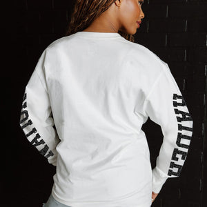 LAS VEGAS RAIDERS GAME PLAN OVERSIZED MIDWEIGHT LONG SLEEVE TEE