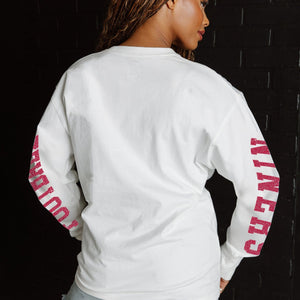 SAN FRANCISCO 49ERS GAME PLAN OVERSIZED MIDWEIGHT LONG SLEEVE TEE