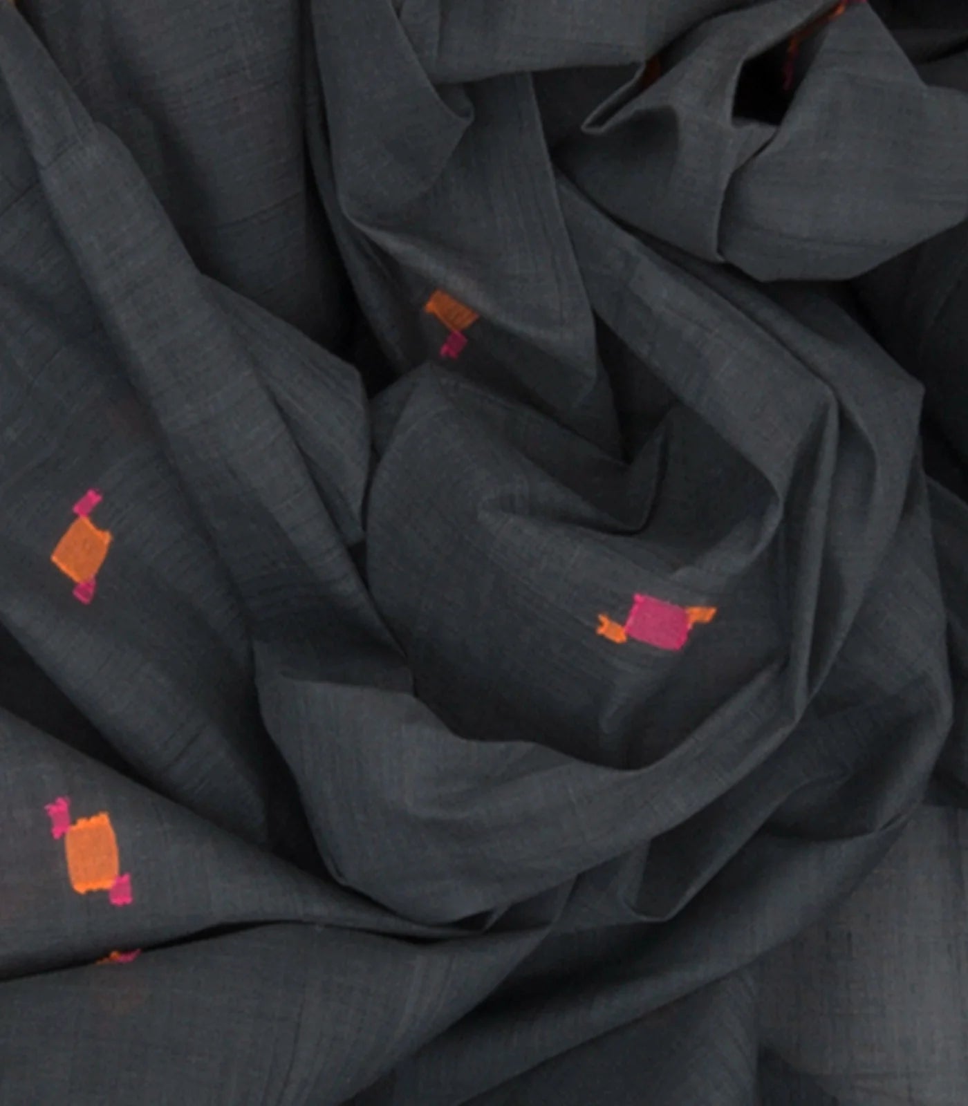 Grey Handwoven Uppada Cotton Saree