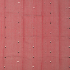 Rust Handwoven Uppada Cotton Saree