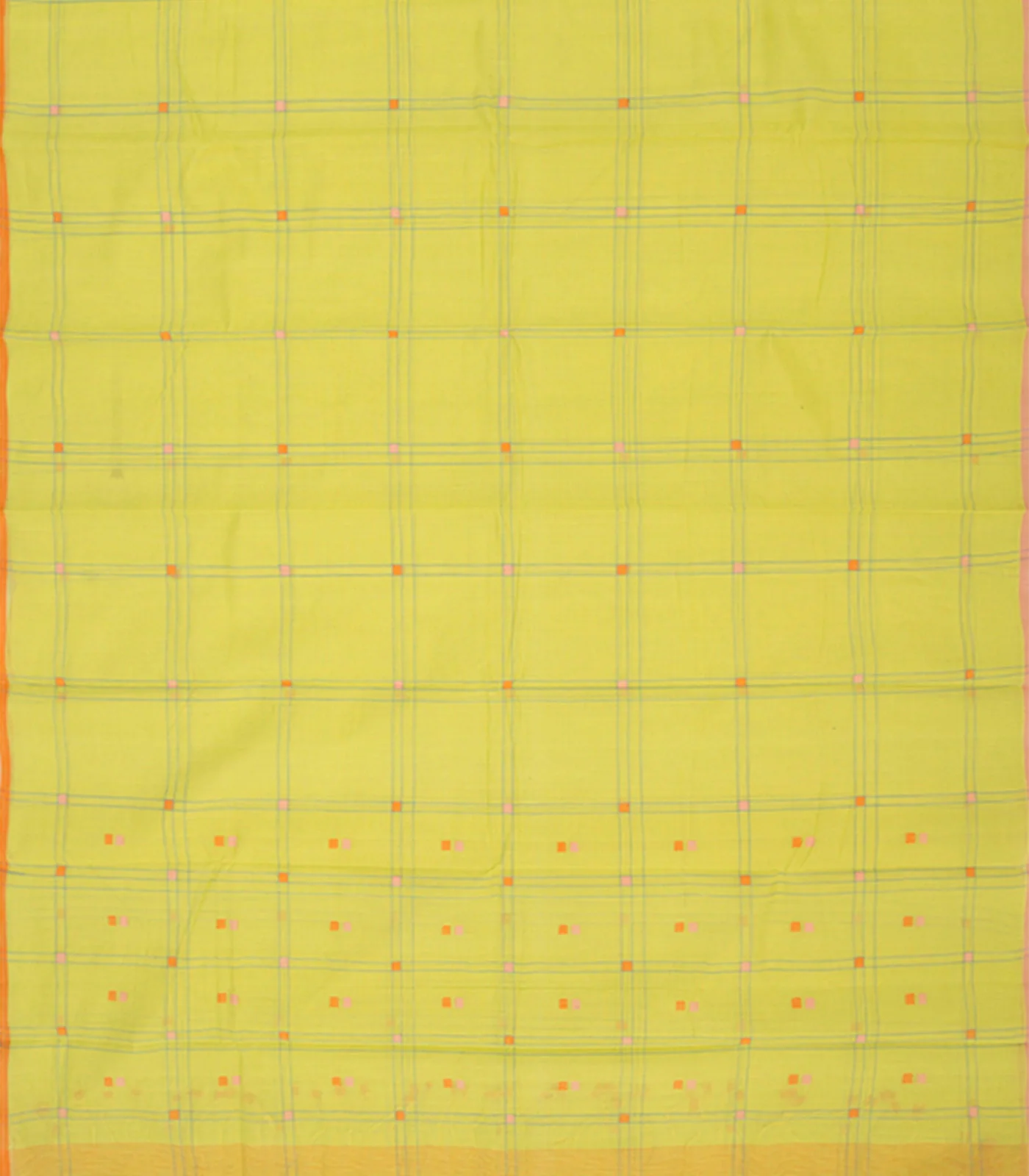 Green Handwoven Uppada Cotton Saree