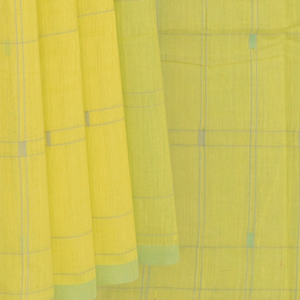 Green Handwoven Uppada Cotton Saree