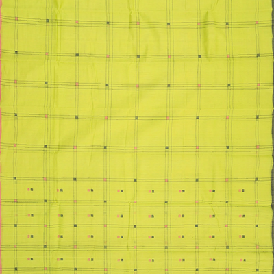 Light Green Handwoven Uppada CottonSaree