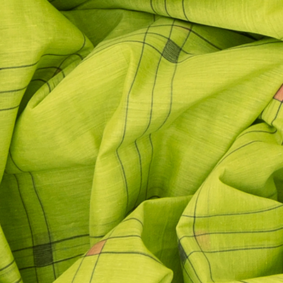 Light Green Handwoven Uppada CottonSaree